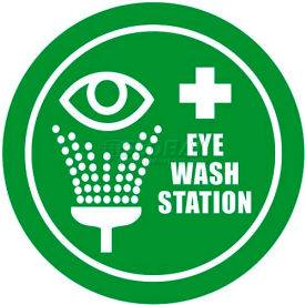 Durastripe 20" Round Sign - Eye Wash Station