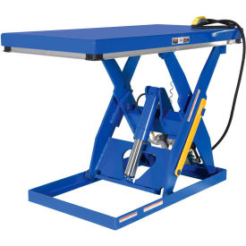 Rotary Air Powered Hydraulic Scissor Lift Table 72x48