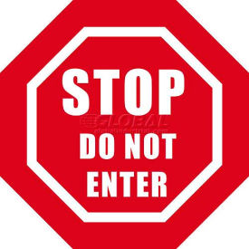 Durastripe 20" Octagon Sign - Stop Do Not Enter