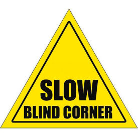 Durastripe 16" Triangular Sign - Caution Slow Blind Corner