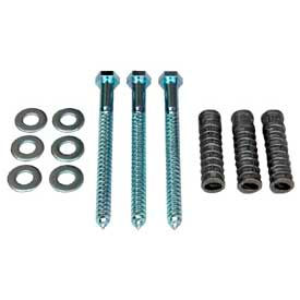 Car Stop Concrete Hardware Kit