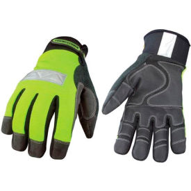 High Visibility Performance Gloves - Safety Lime - Winter