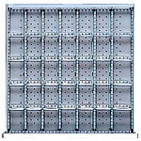 SC Drawer Layout, 35 Compartments 2" H