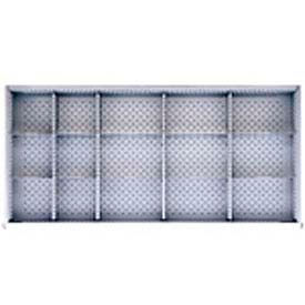DW Drawer Layout, 15 Compartments 5" H