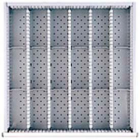 Drawer Layout, 18 Compartments 3.5"W x 5" H