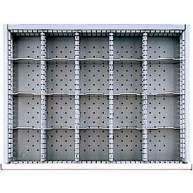 ST Drawer Layout, 20 Compartments 3" H