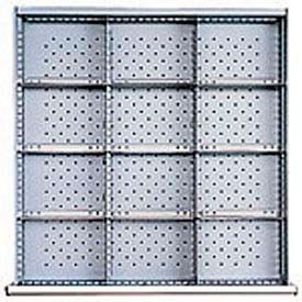 Drawer Layout, 12 Compartments 7.5"W x 3" H