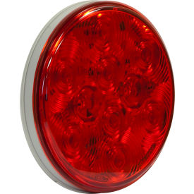 4" Round 10 Led Red Stop-Turn Tail Light - Min Qty 100
