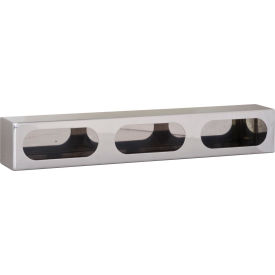 Triple Oval Stainless Steel Light Box