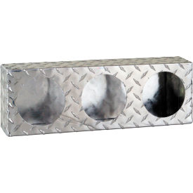 Triple Round Diamond Thread Aluminum Light Cabinet