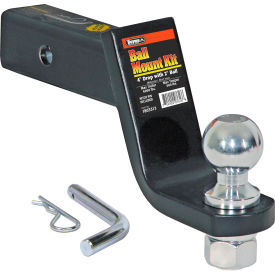 Ball Mount Kit 4"Drop 2" Ball Black - Min Qty 3