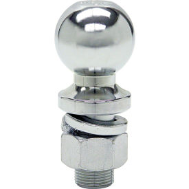 Towing Ball - 2" Dia. X 2-1/8" Shank - 5,000 Lb. Cap. Chrome