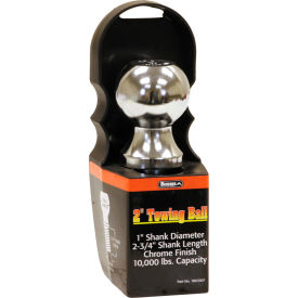 Towing Ball - 2" Diameter X 2-3/4" Shank - 10,000 lb. Capacity - Chrome - Minimum Quantity 5