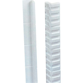 Foam Edge Protectors, 24"L x 3"W x 3"H, White, 150/Pack