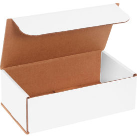 Corrugated Mailers, 9"L x 5"W x 3"H, White