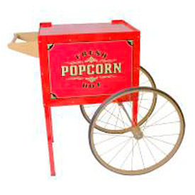 30010 Trolley Wheel Cart, 4oz, 6oz, 8oz, Red
