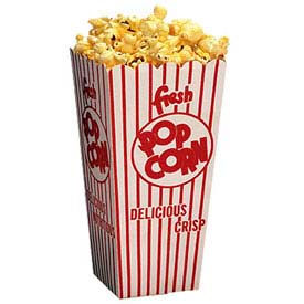 Popcorn Scoop Boxes .75 oz, 500 Boxes Per Pack
