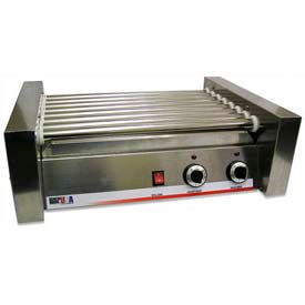 Hot Dog Roller Grills, Stainless Steel, 20 Hot Dogs, 120 Volt
