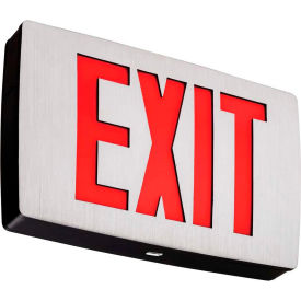 Lithonia Quantum Red Exit w/ Battery