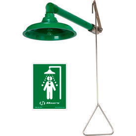 AXION® MSR, Corrosion Resistant SS and PVC Horizontal, Vertical Drench Shower