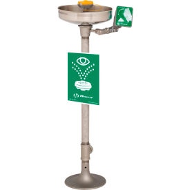 Corrosion Resistant Pedestal-Mounted Eye/Face Wash Head