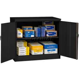 Jumbo Heavy Duty Storage Cabinet, 20 Gauge, 48"W x 18"D x 42"H, Medium Gray