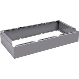 Closed Locker Base - For 12"W X 15"D Locker No Legs 3 Wide, Sand