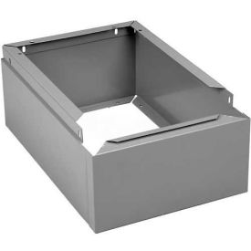 Closed Locker Base - For 12"W X 12"D Locker No Legs 1 Wide, Sand