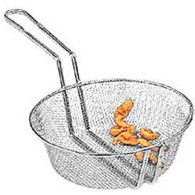 Culinary Basket, 10" Diameter, 3" Deep, Fine Mesh