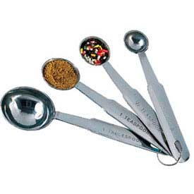 Measuring Spoons, 1 Tbl., 1 Tsp., 1/2 Tsp., 1/4 Tsp.