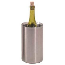SWC48 - Wine Cooler, 7-3/4"H x 4-3/4" Dia., Stainless Steel, Double Wall