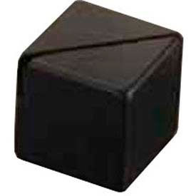 Card Holder, 1-1/8", Square, Black