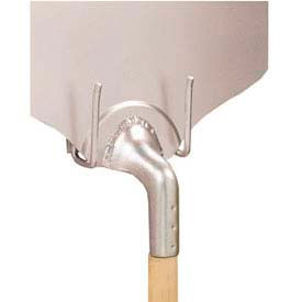 Peel Hanger, 4-5/8" x 1-1/4" Deep x 3" High, Chrome On Steel