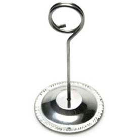 Card Holder, 4" High, 2-5/8" Weighted Base