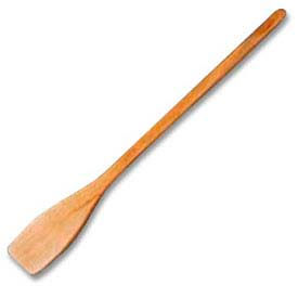Mixing Paddle, 4" Wide x 7/8" Thick Paddle, 48" x 1-1/4" Wide Handle, Wood