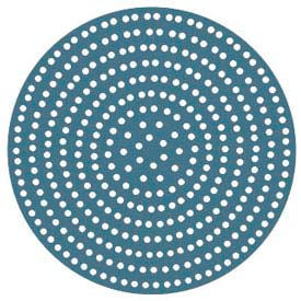 Pizza Disk, 16", Super Perforated, 456 Holes