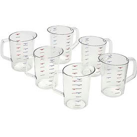 Measuring Cup, Bouncer, 4 Quart, Clear Polycarbonate