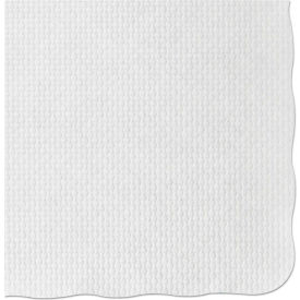 Knurl Embossed Placemats, White, 1000/Carton