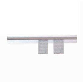 Ticket Rack, 18" x 2-1/2", Aluminum