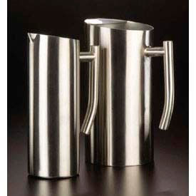 Water Pitcher, 67 Oz., Contemporary, Satin Finish