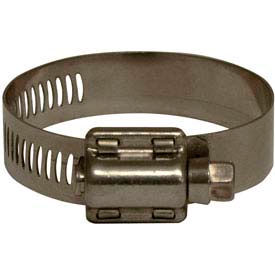 7/16" - 1" 304 Stainless Steel Worm Gear Clamp w/ 1/2" Wide Band