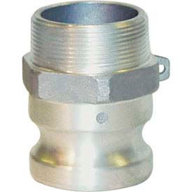 3" Dia. Type F Aluminum Cam and Groove Adapter x Male NPT