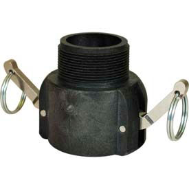 1-1/2" Polypropylene Cam and Groove Coupler x Male NPT