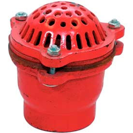 2" FNPT Cast Iron Foot Valve w/ Leather Flapper