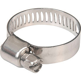 1/2" -1" 300 Stainless Steel Micro Worm Gear Clamp with 5/16" Wide Band