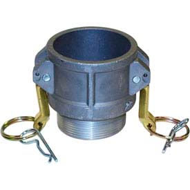 1-1/2" Dia. Type B Aluminum Cam and Groove Coupler x Male NPT