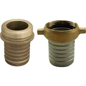 2" Aluminum Coupling Set Male & Female Short Shank Pair