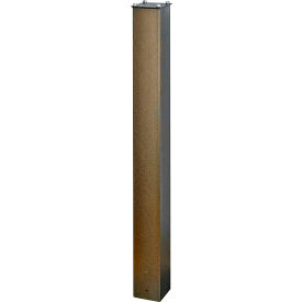 In-Ground Steel Mounting Post 43"H Bronze