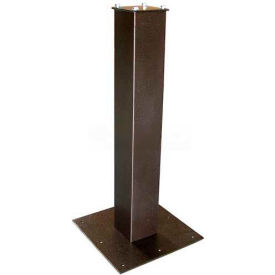 Surface Mount Post 27-1/2"H and Base Plate Package Bronze