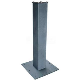 Surface Mount Post 27-1/2"H and Base Plate Package Granite